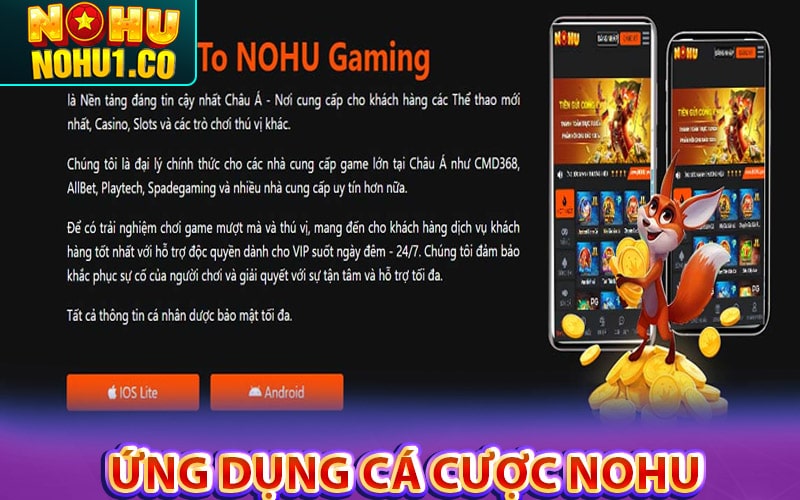 Khám phá ứng dụng cá cược độc quyền của cổng game nohu 